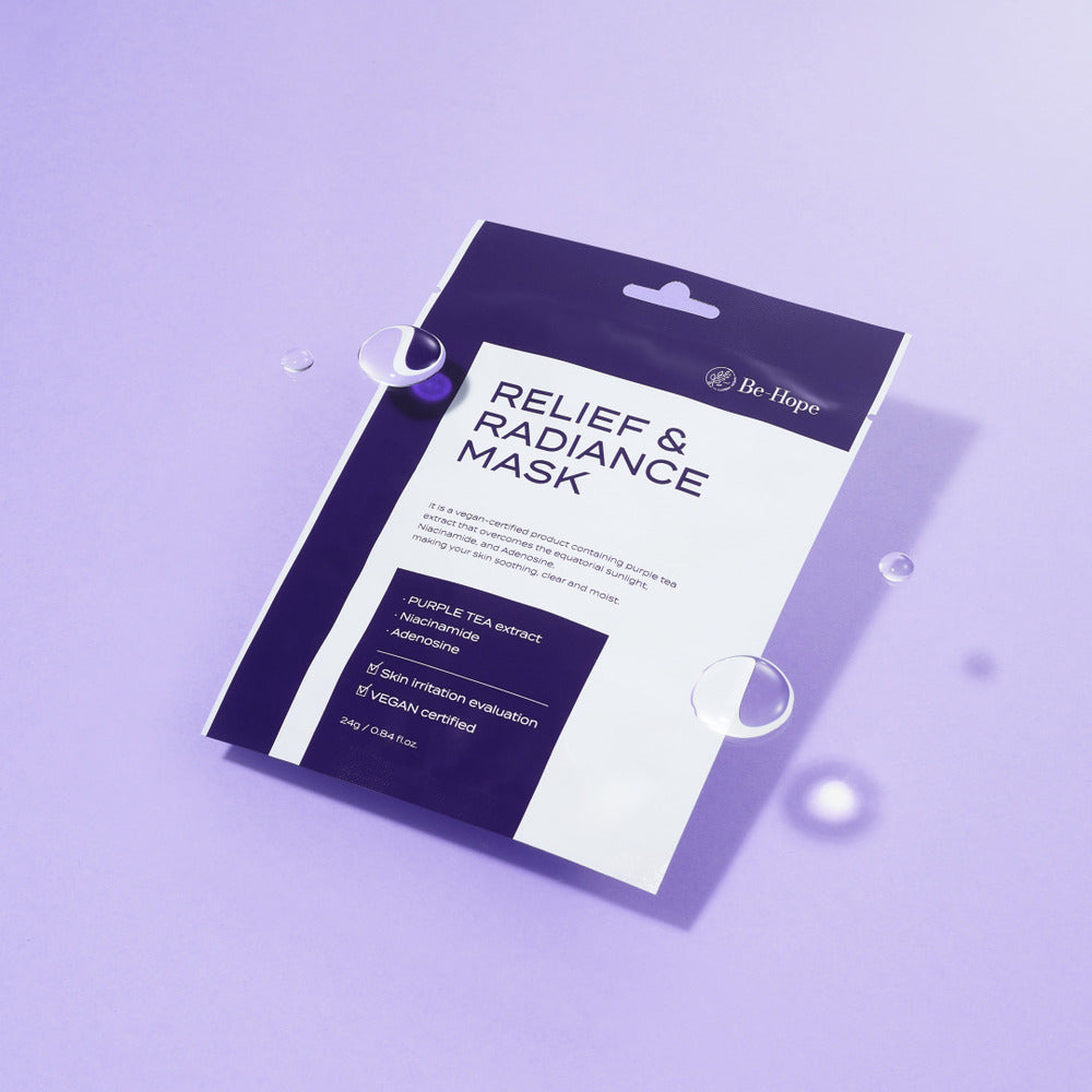 Be-Hope LUXURY VEGAN Relief & Radiance Mask