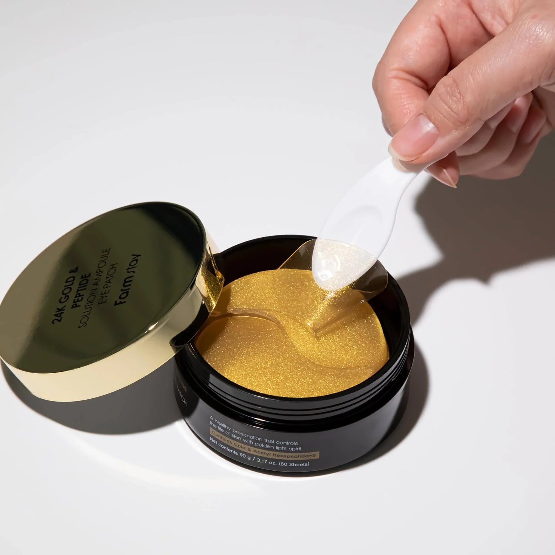 Farmstay 24k Gold & Peptide Solution Ampoule Eye Patch