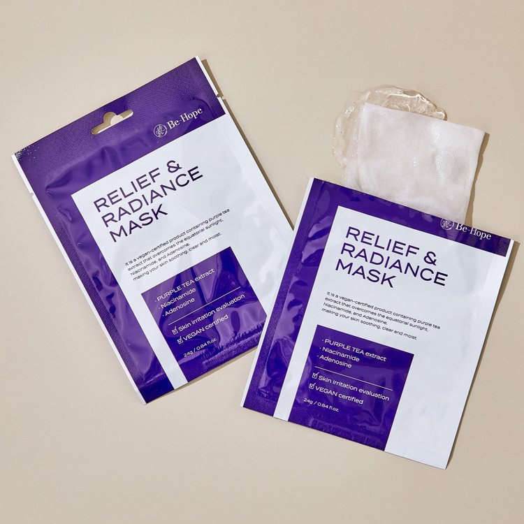 Be-Hope LUXURY VEGAN Relief & Radiance Mask