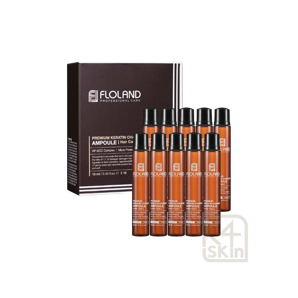 Floland Premium Keratin Change Ampoule, 10 x13 ml